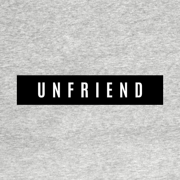 UNFRIEND by FandRPrintables